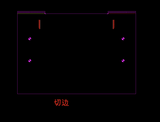 薄铝板切边冲压模具图缩略图